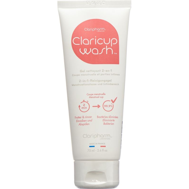 Claricup Wash Reinigungsgel Tb 75 ml