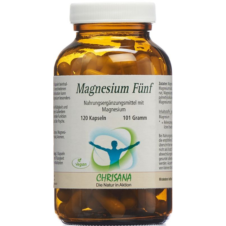 CHRISANA Magnesium fünf Kaps