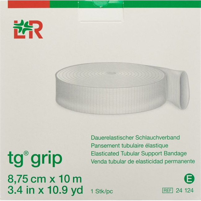 L&R tg grip Stütz-Schlauchverband 8.75cmx10m