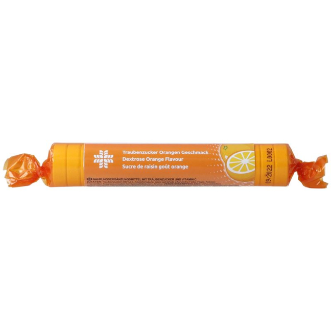 Livsane Dextrose Orange Flavor Roll 17 pcs