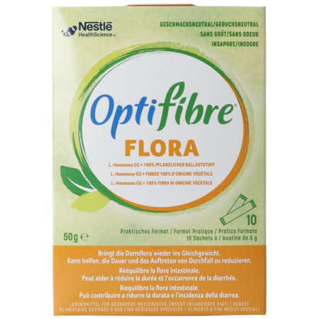 OptiFibre Flora Plv 10 Caja 5 g