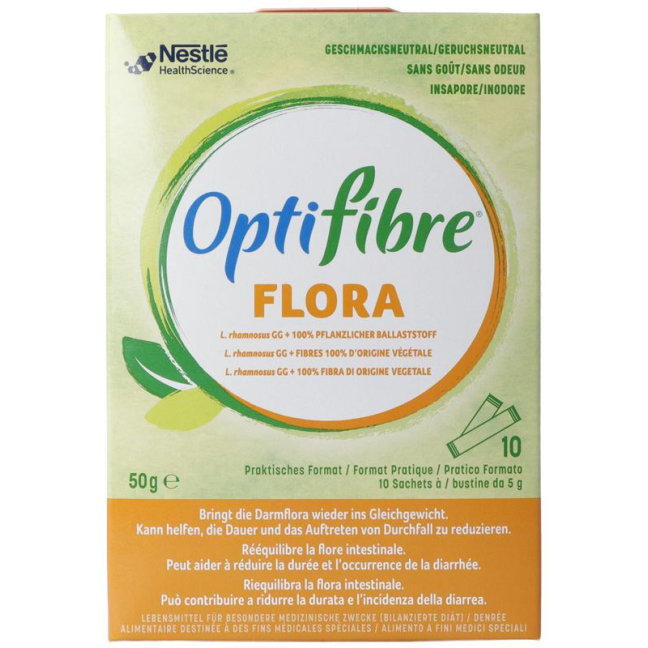 OptiFibre Flora Plv 10 Btl 5 גרם