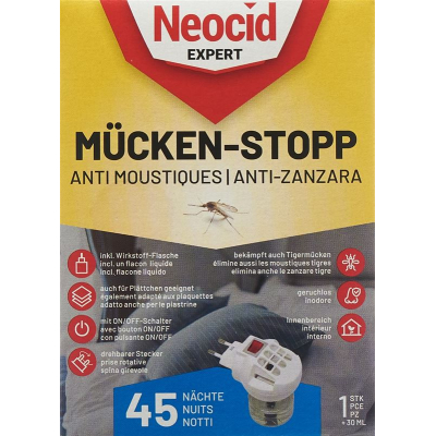 Neocid expert mosquito repellent combi 1pc + 30ml