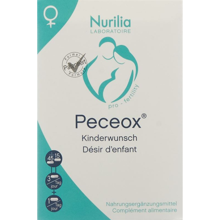 Nurilia Peceox Kaps+Tabl 60 Stk