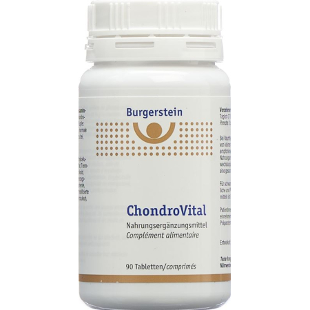 Burgerstein Chondrovital Tablets - Dietary Supplement
