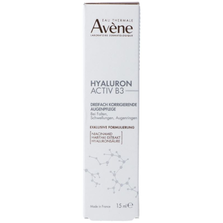 Avene Hyaluron Activ B3 Augenpflege tube 15 មីលីលីត្រ