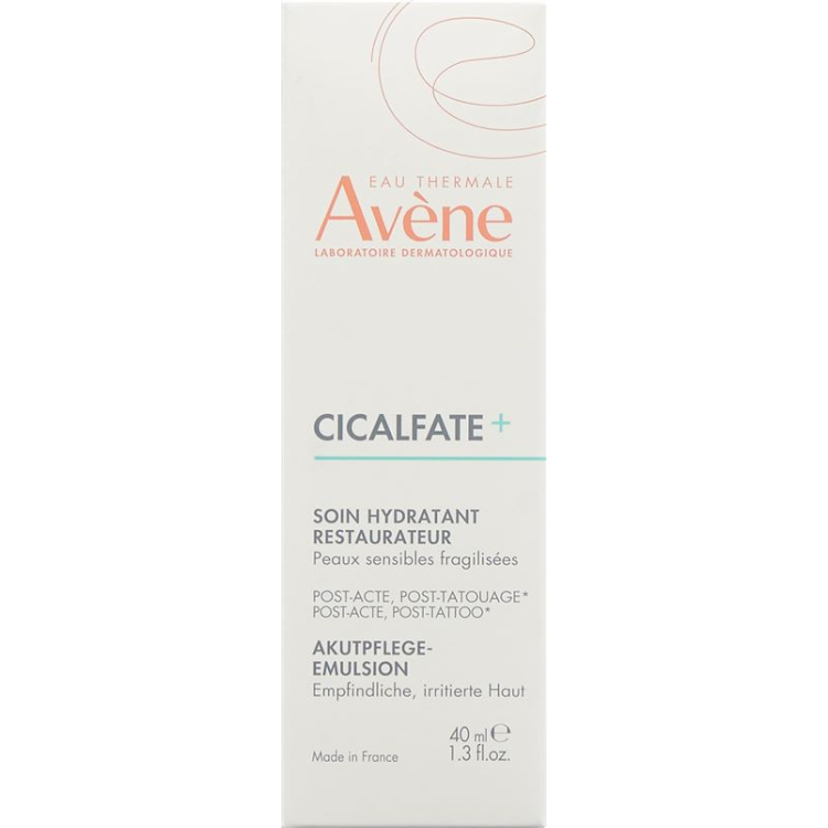 Avene Cicalfate+ Akutpflege Emulsion Tb 40 мл