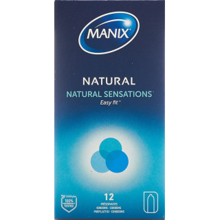 Manix Naturalne prezerwatywy 12 szt