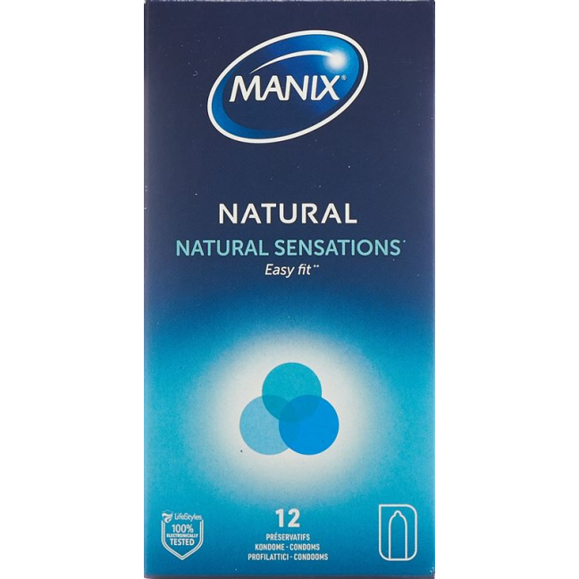 Manix Natural kondomy 12 ks