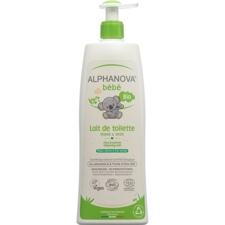 Alphanova BB mlijeko za čišćenje organsko 500 ml