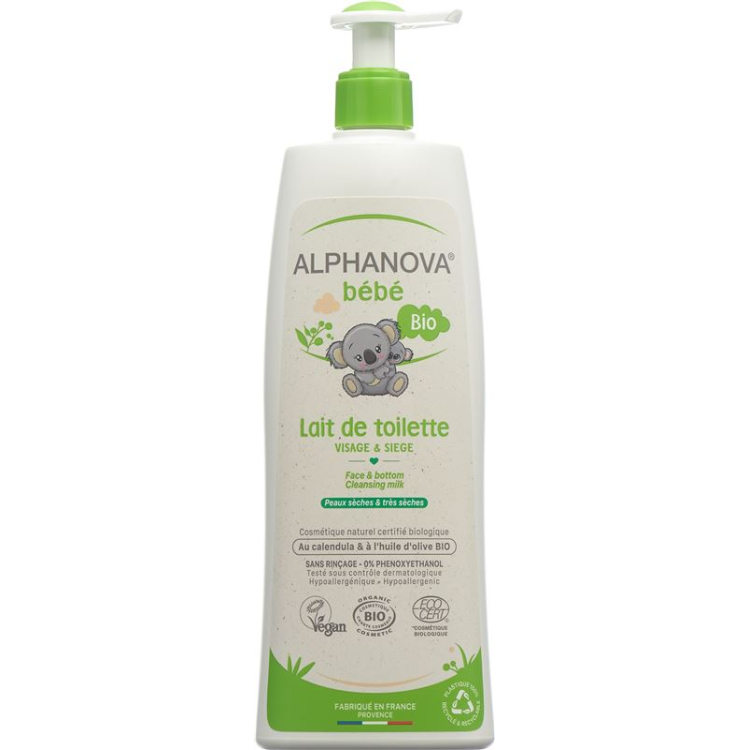 Alphanova BB puhastuspiim orgaaniline 500 ml