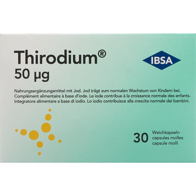 Thirodium Weichkapseln 50 мкг Jod 30 Stk