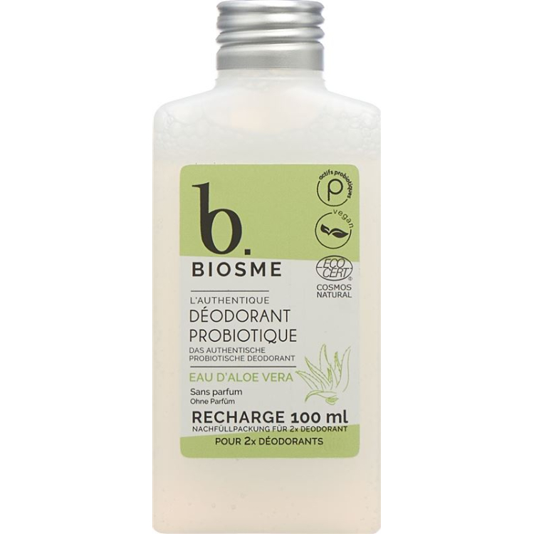 BIOSME Deo probiotisch Eau Aloe Vera Nach