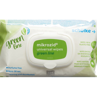 Mikrozid univerzalne maramice greenline sp