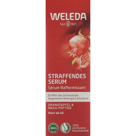 Weleda Straffendes Serum Granatapfel & Maca-Peptide Pip Fl 30 мл