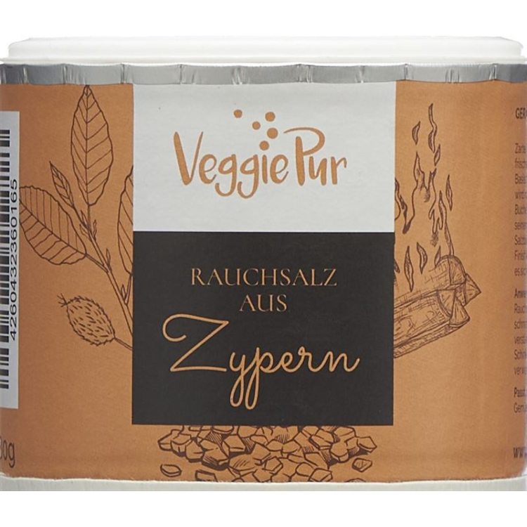 VEGGIEPUR Geräuchertes Salzblatt aus Zypern