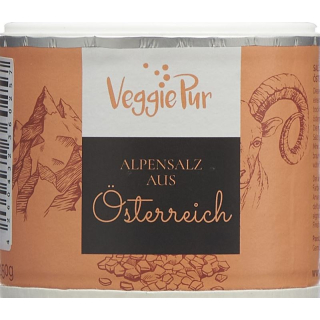 VeggiePur Alpensalz aus Österreich Ds 150 gr