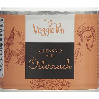 VeggiePur Alpensalz aus Österreich can 150 கிராம்