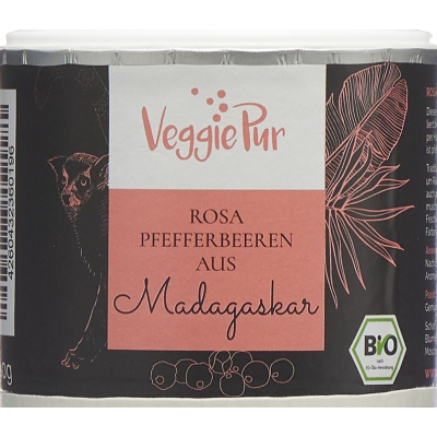 Veggiepur rosa pfefferbeeren bio madagaszkár