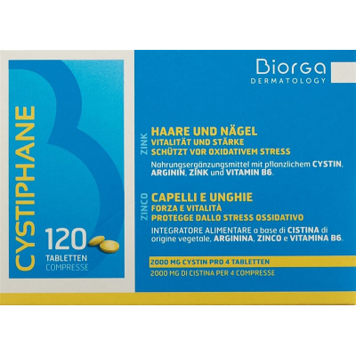 Cystiphane Biorga tablets blister 120 Stk