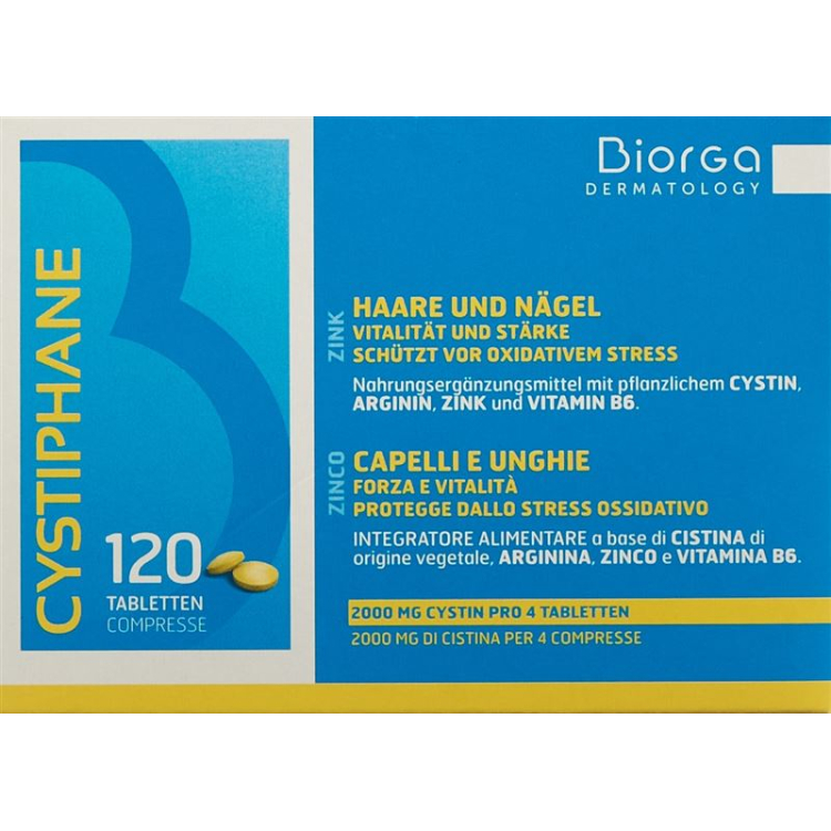 Cystiphane Bioga tablets blister 120 Stk