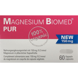 Magnesium Biomed PUR Kaps 150 მგ 60 Stk