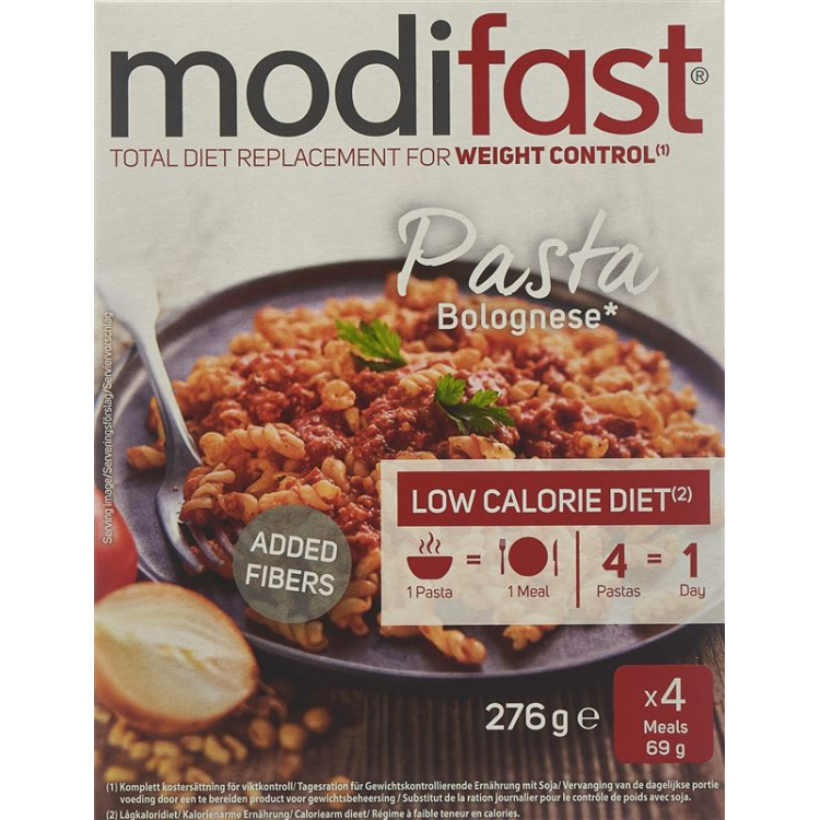 Modifast Pasta Bolognese 4 x 69 g