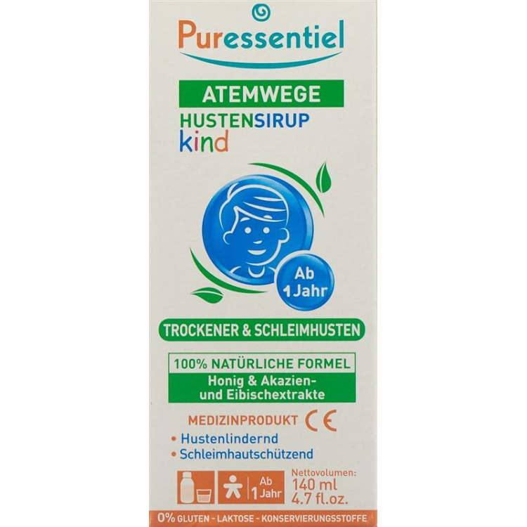 Puressentiel Atemwege Hustensirup Kind Fl 140 מ"ל