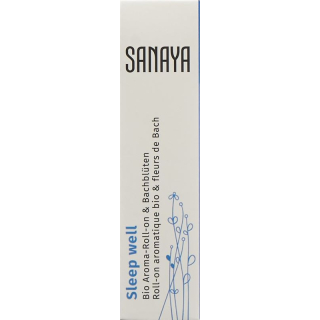 Sanaya Aroma & Bach Flowers Roll on Sleep Well Bio 10 ml