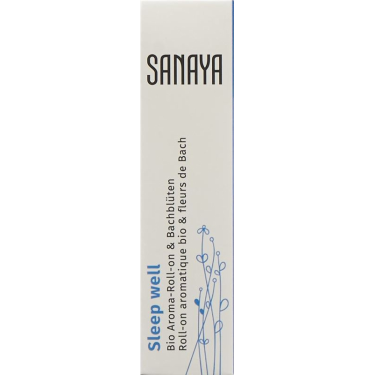 Sanaya Aroma & Bachblüten ロール オン スリープ ウェル バイオ 10 ml