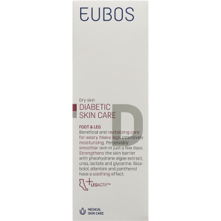 Eubos Diabetische Hautpflege Fuss & Bein 100 מ"ל