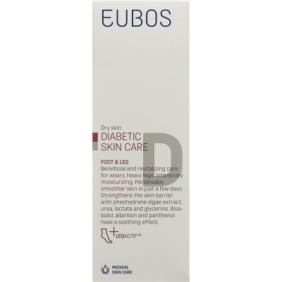 Eubos Diabetische Hautpflege Fuss and Bein 100 មីលីលីត្រ