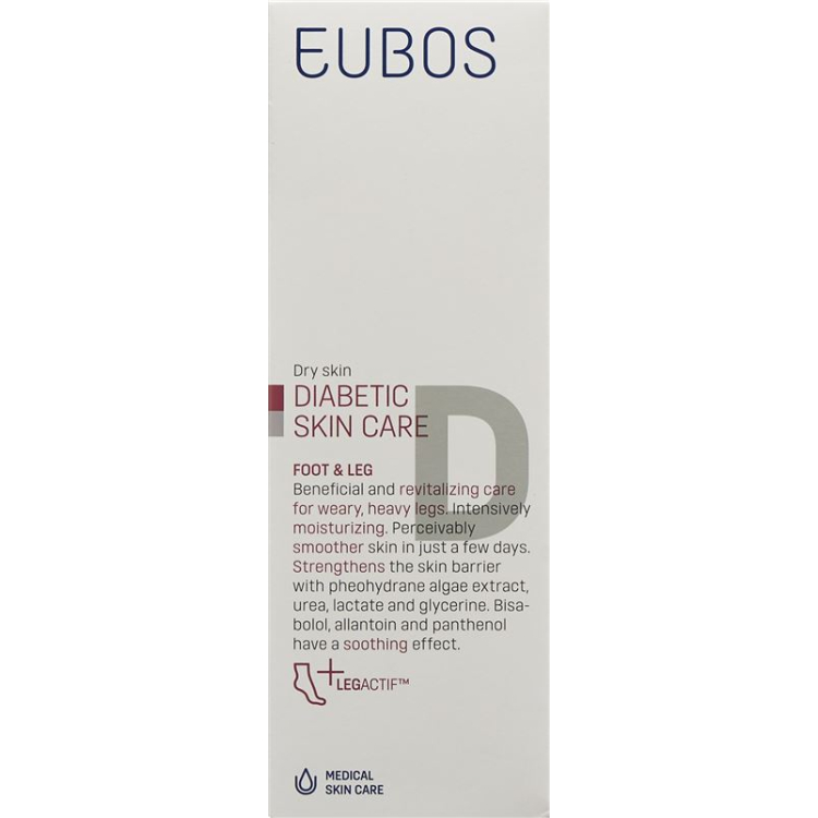 Eubos Diabetische Hautpflege Fuss & Bein 100 ml