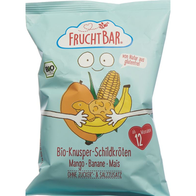 Fruchtbar Knusper Schildkröten Bio Mango Banane Mais bag 30 գ