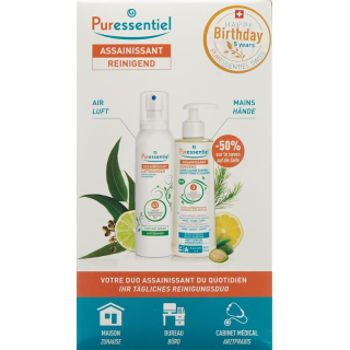Puressentiel Cleansing Box Air Spray 200ml + Liquid Soap 250ml