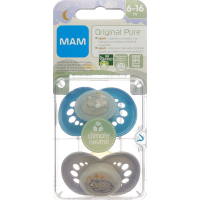 MAM Night Nuggi Pure Kautschuk 6-16m