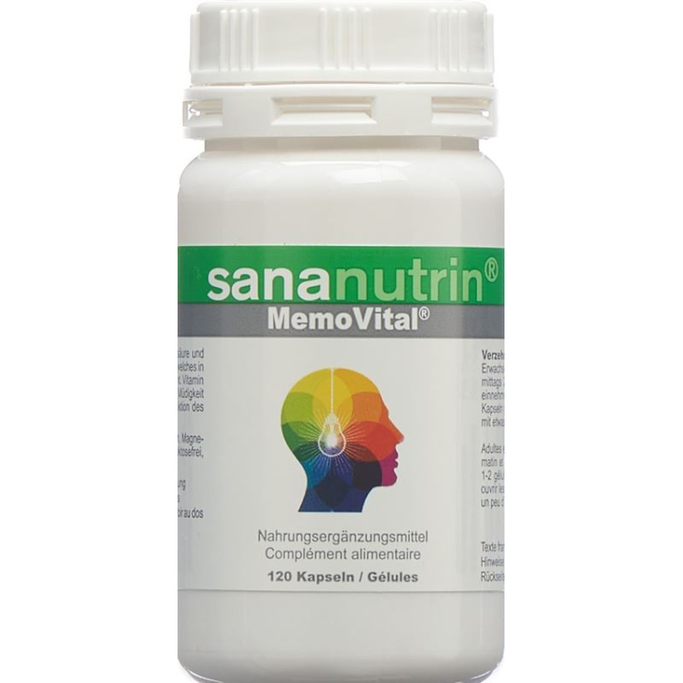 sananutrin MemoVital Kaps Ds 120 pcs