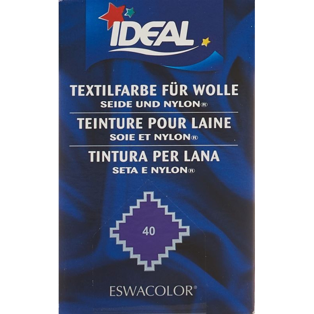 Ideal Wool Color Plv No40 lavendel 30 g