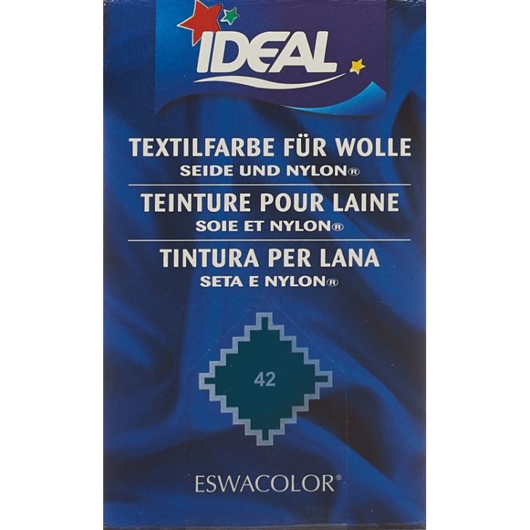 Ideal Wool Color Plv No42 ciemnozielony 30 g