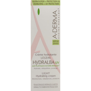 A-DERMA HYDRALBA UV light cream 40 ml