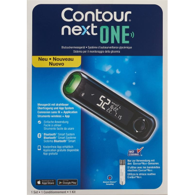 Contour next one blood glucose monitor