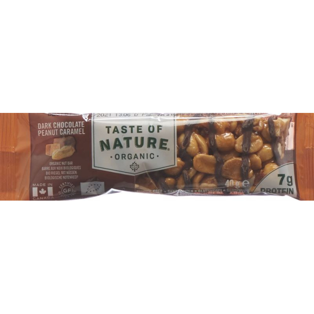 Taste of Nature bars Protein Peanut 16 x 40 g