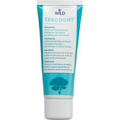 TEBODONT TOOTHPASTE WITHOUT FLUORIDE 75 ML