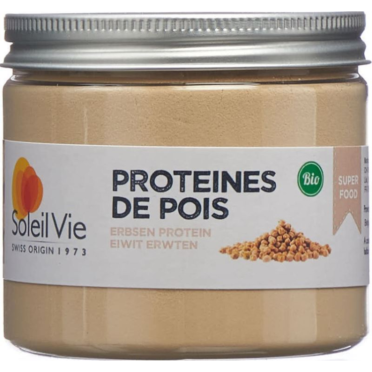 Soleil Vie pea protein Plv Bio 100 g