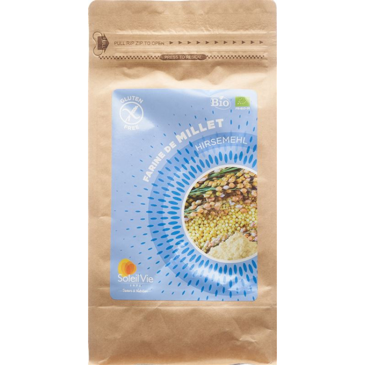 Soleil Vie Hirsemehl Bio glutenfrei 500 g