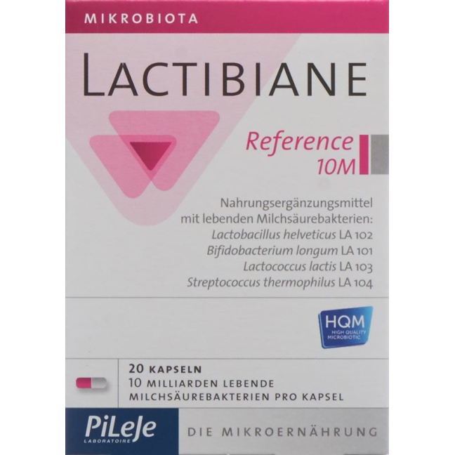 LACTIBIANE Reference 10M Kaps - Probiotic Dietary Supplement for Gut Health