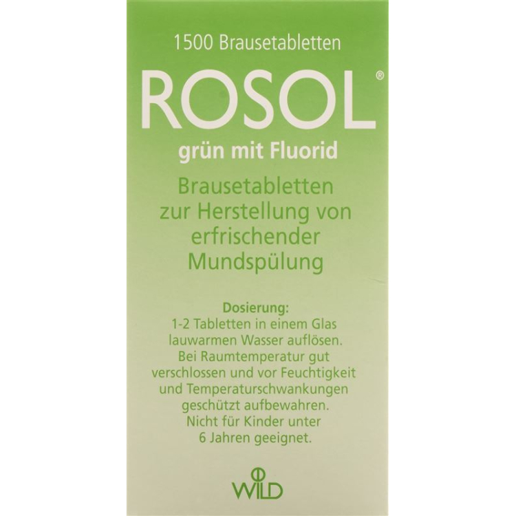 Rosol fluoride effervescent 1;500 pcs