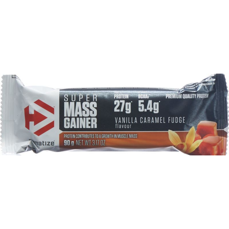 Dymatize Super Mass Gainer Vanilla Caramel Bar 90g