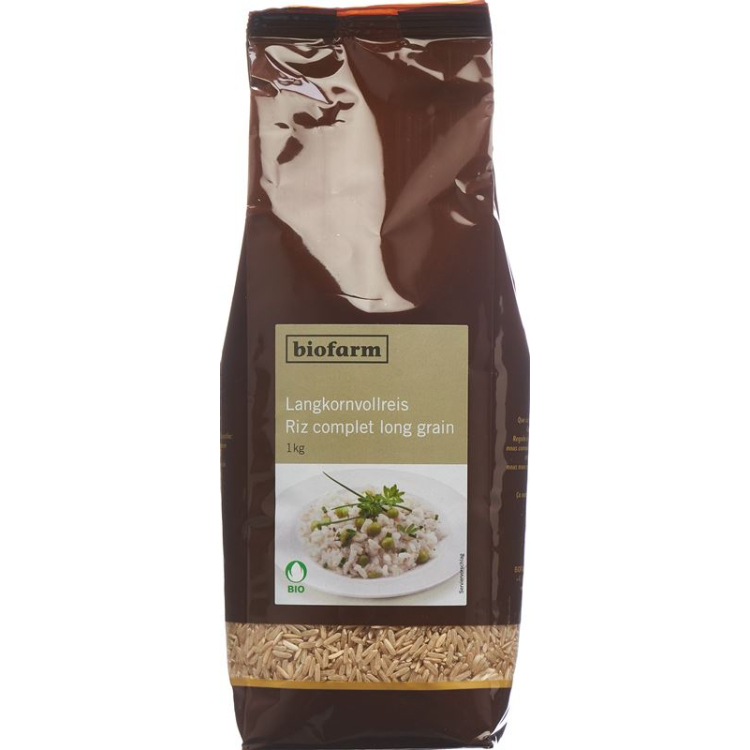 Biofarm ris langkornet knoppose 1 kg