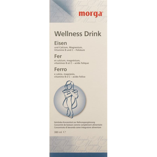 MORGA WELLNESS Drink Eisen 380 ml